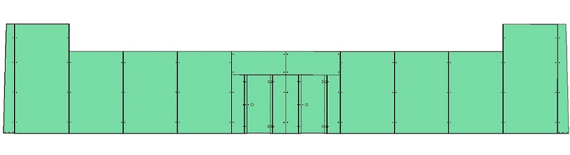 Detalle de puerta squash